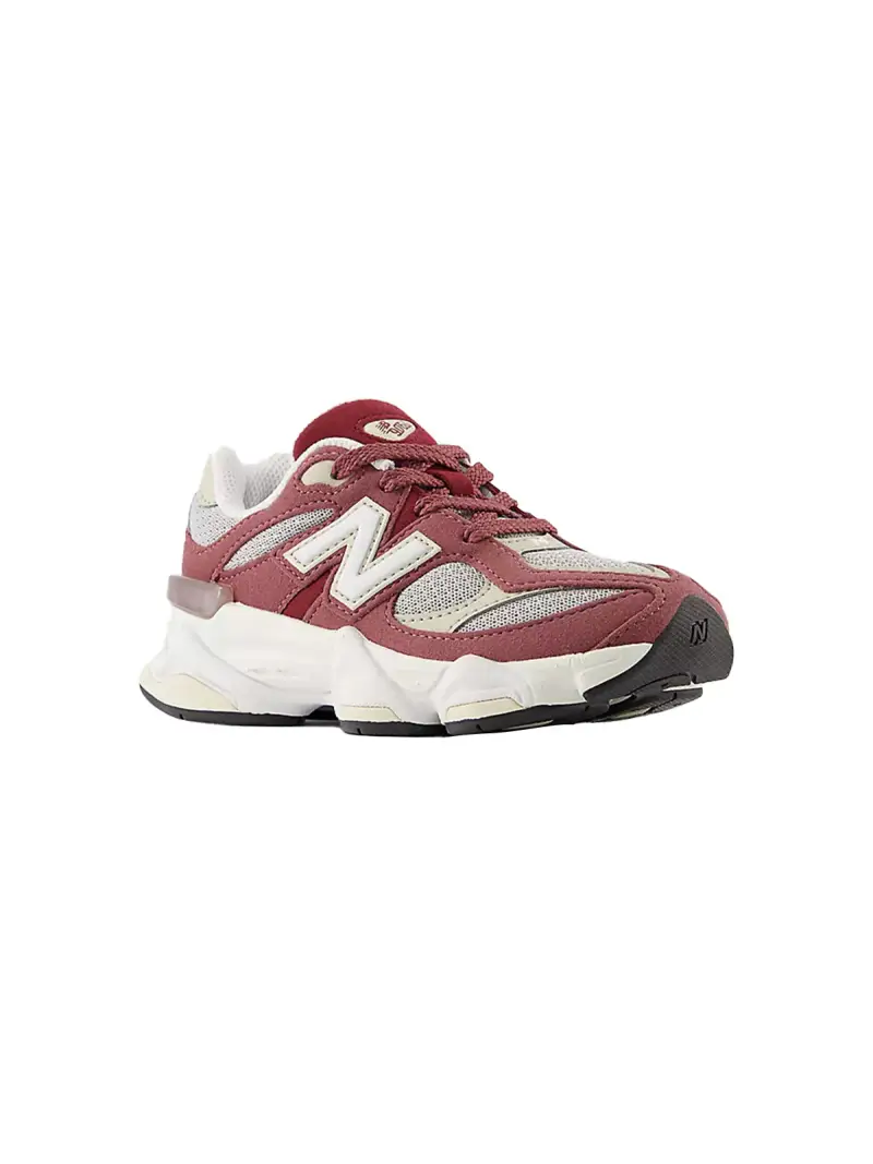 New Balance Kids Sneakers rosse modello PC9060CT miniatura 2