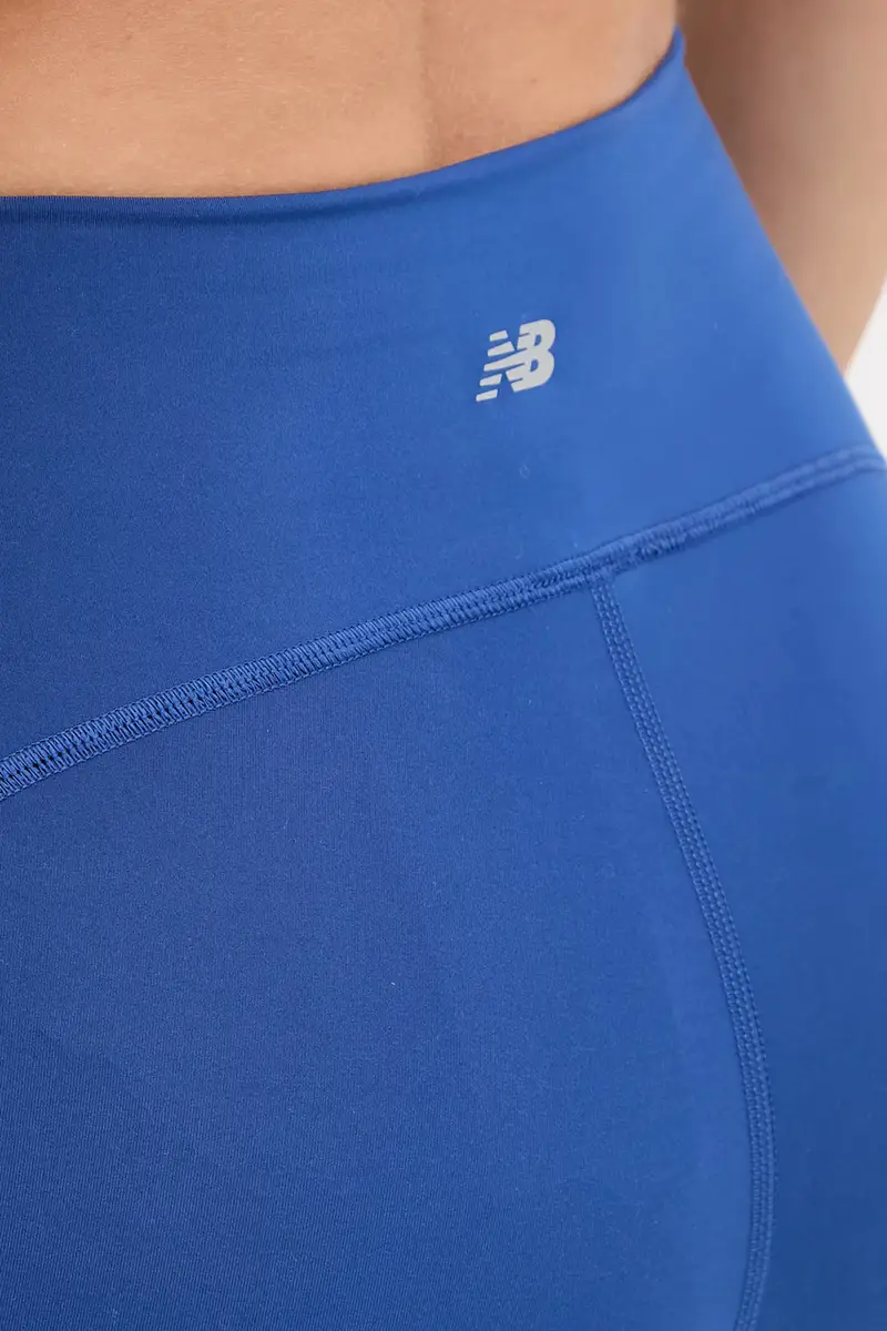 New Balance Leggings Donna Blu 3581065 miniatura 5