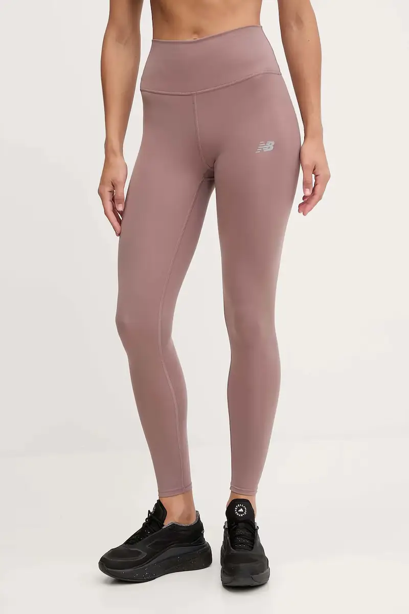 New Balance Leggings Donna Marrone 3619969