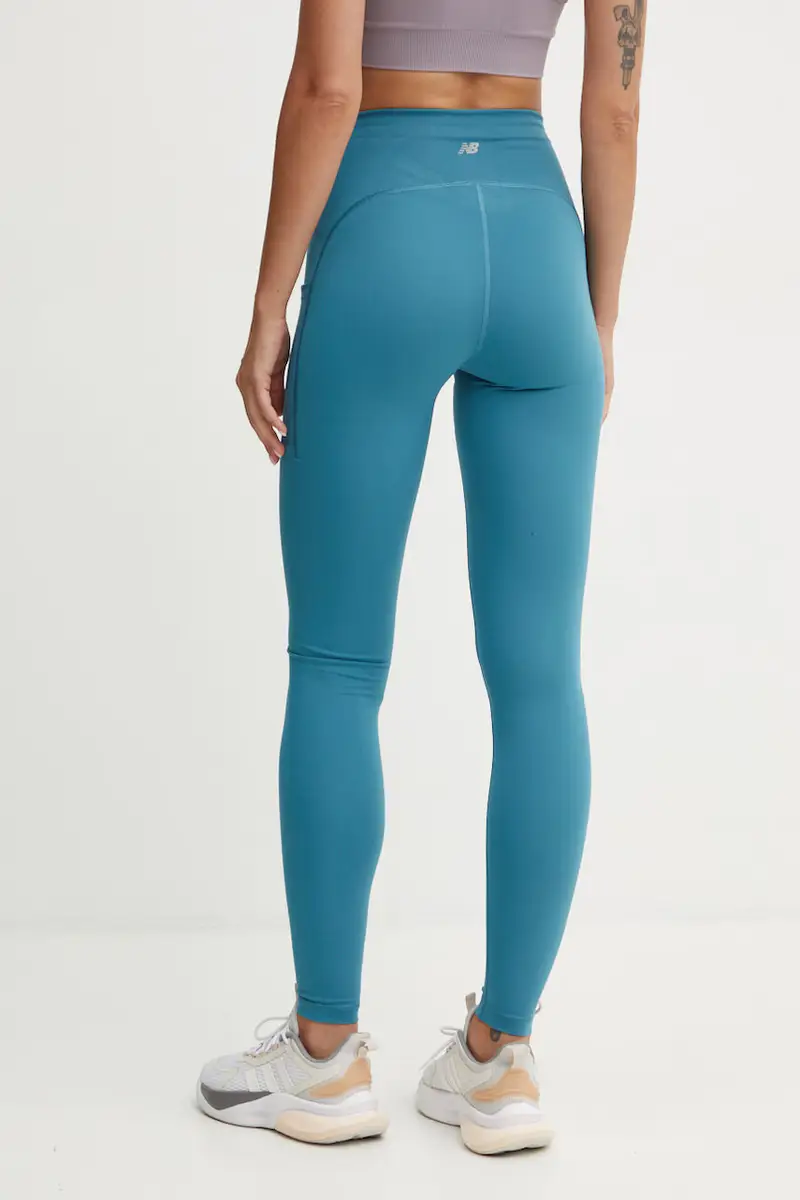 New Balance Leggings Turchese 3950951 miniatura 3