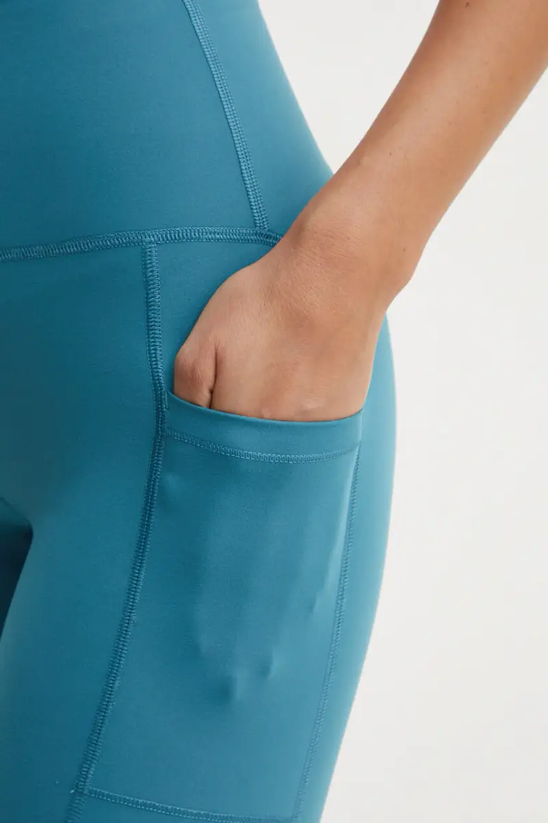 New Balance Leggings Turchese 3950951 miniatura 4