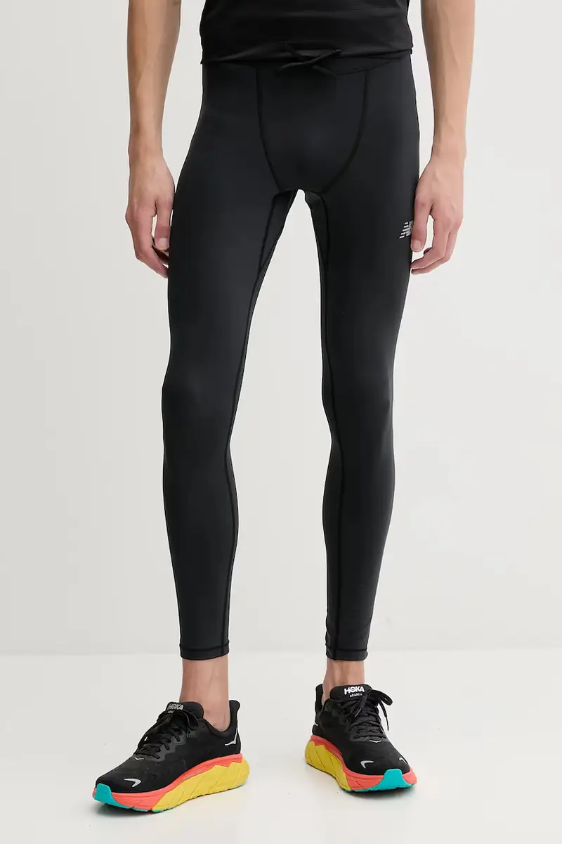 New Balance Leggings Uomo Nero 3641240