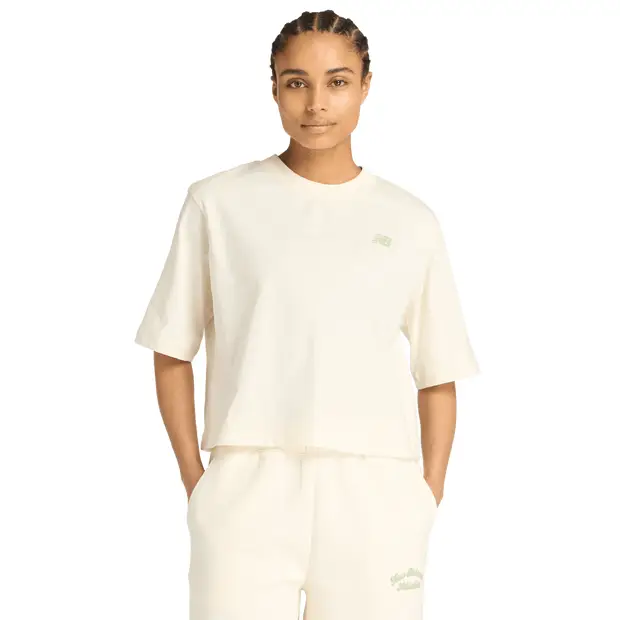 New Balance T-shirt Beige 3192318