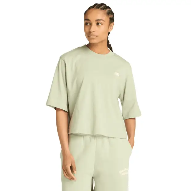 New Balance T-shirt Verde 3192317