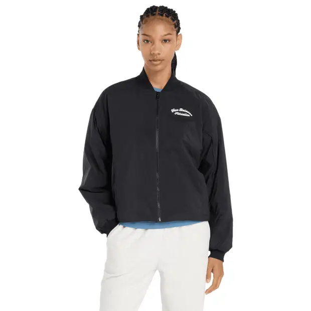 Linear Heritage Woven Bomber Jacket Donna - Giacche Nero Black