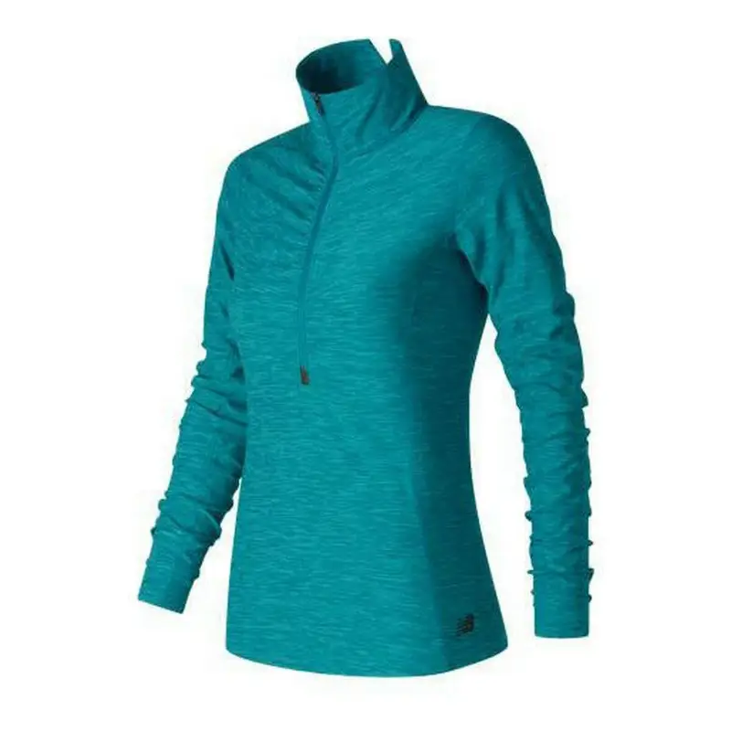Maglia a maniche lunghe da donna New Balance WT71102 Verde | New Balance