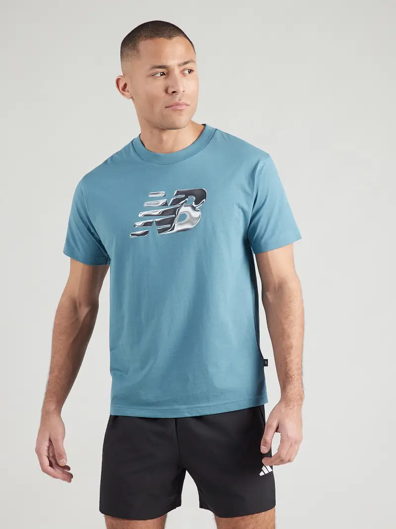 Maglia funzionale blu cielo / grigio / antracite miniatura 2