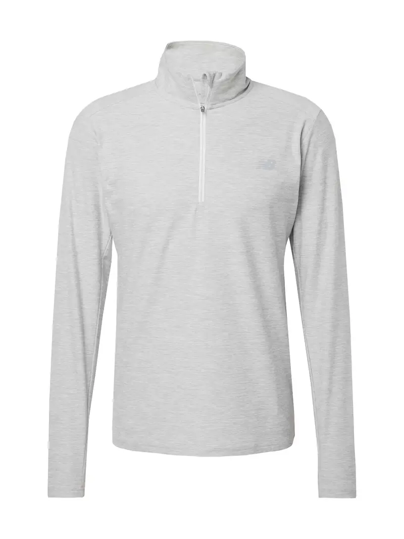 new balance Maglia funzionale 'Space Dye' grigio / grigio sfumato