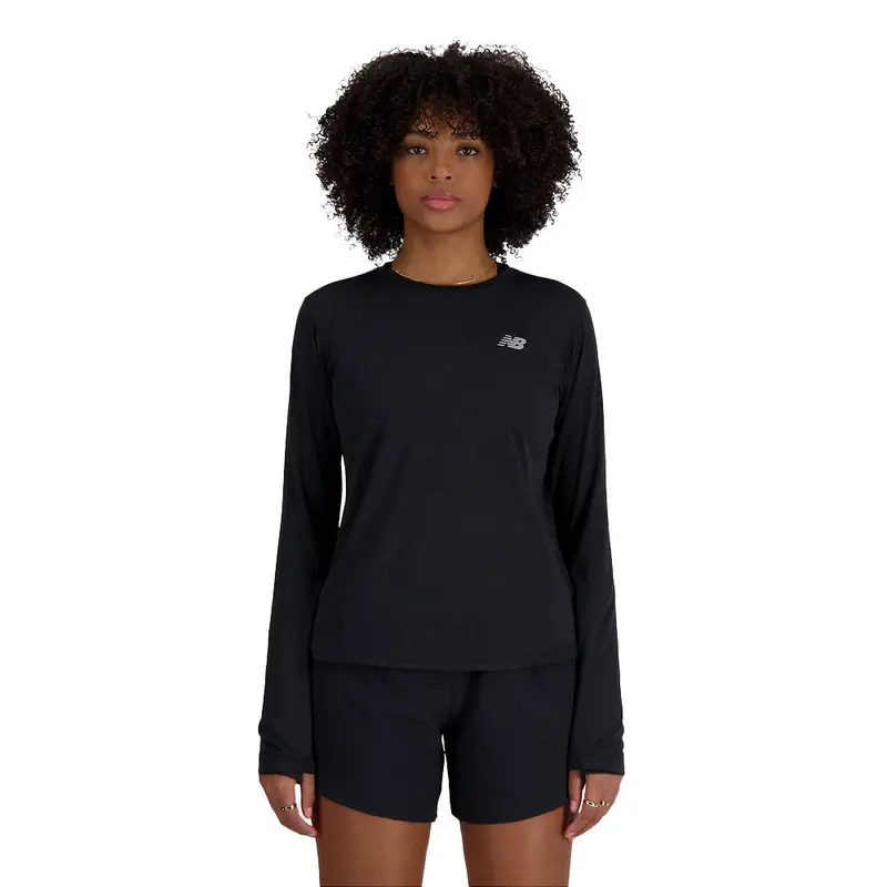 Maglia Running Ml Athletics Nero Donna L