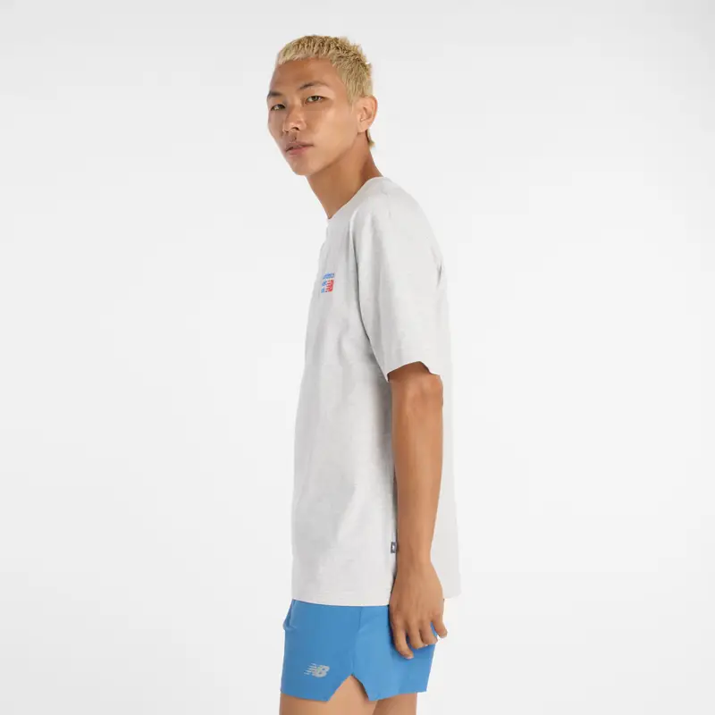 Maglietta Athletics grigio chiaro miniatura 2