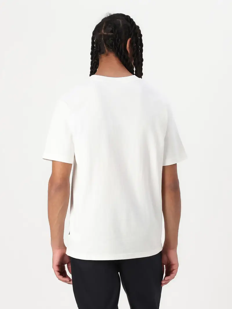 Maglietta crema / blu scuro / rosso miniatura 3