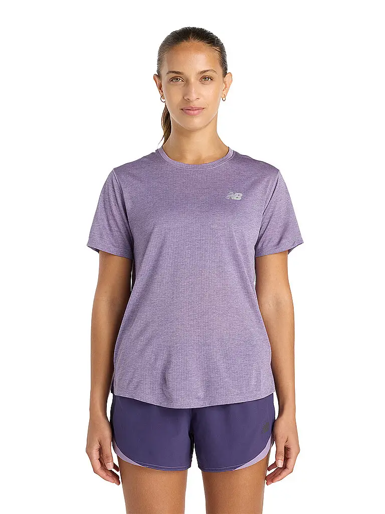 Maglietta da running da donna Essential lilla | XS