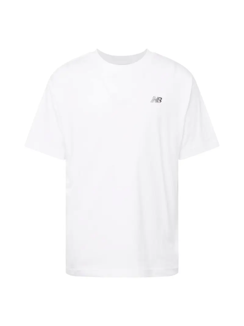 new balance Maglietta 'Essentials'  grigio / bianco