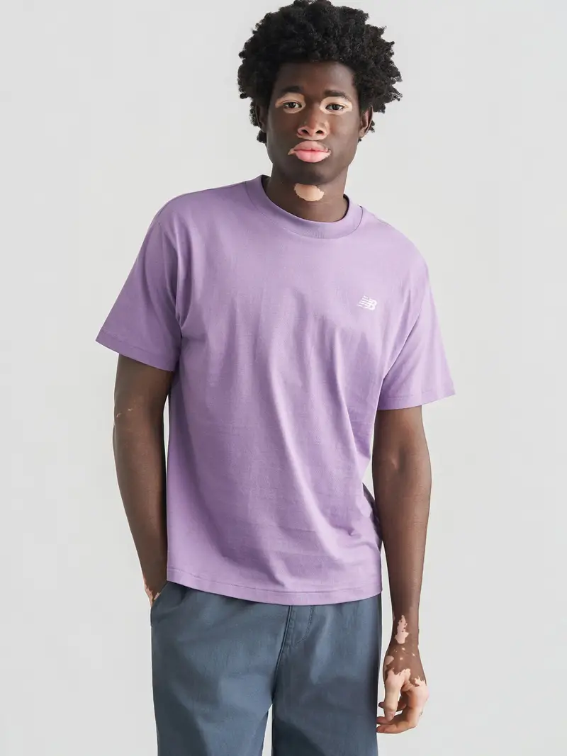 Maglietta Essentials lilla chiaro miniatura 2