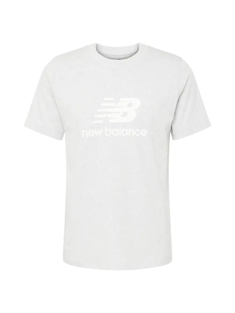 new balance Maglietta  grigio sfumato / bianco