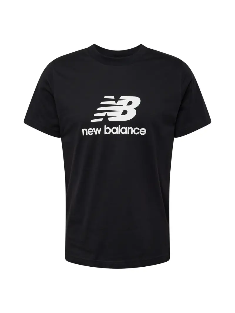 new balance Maglietta  nero / bianco