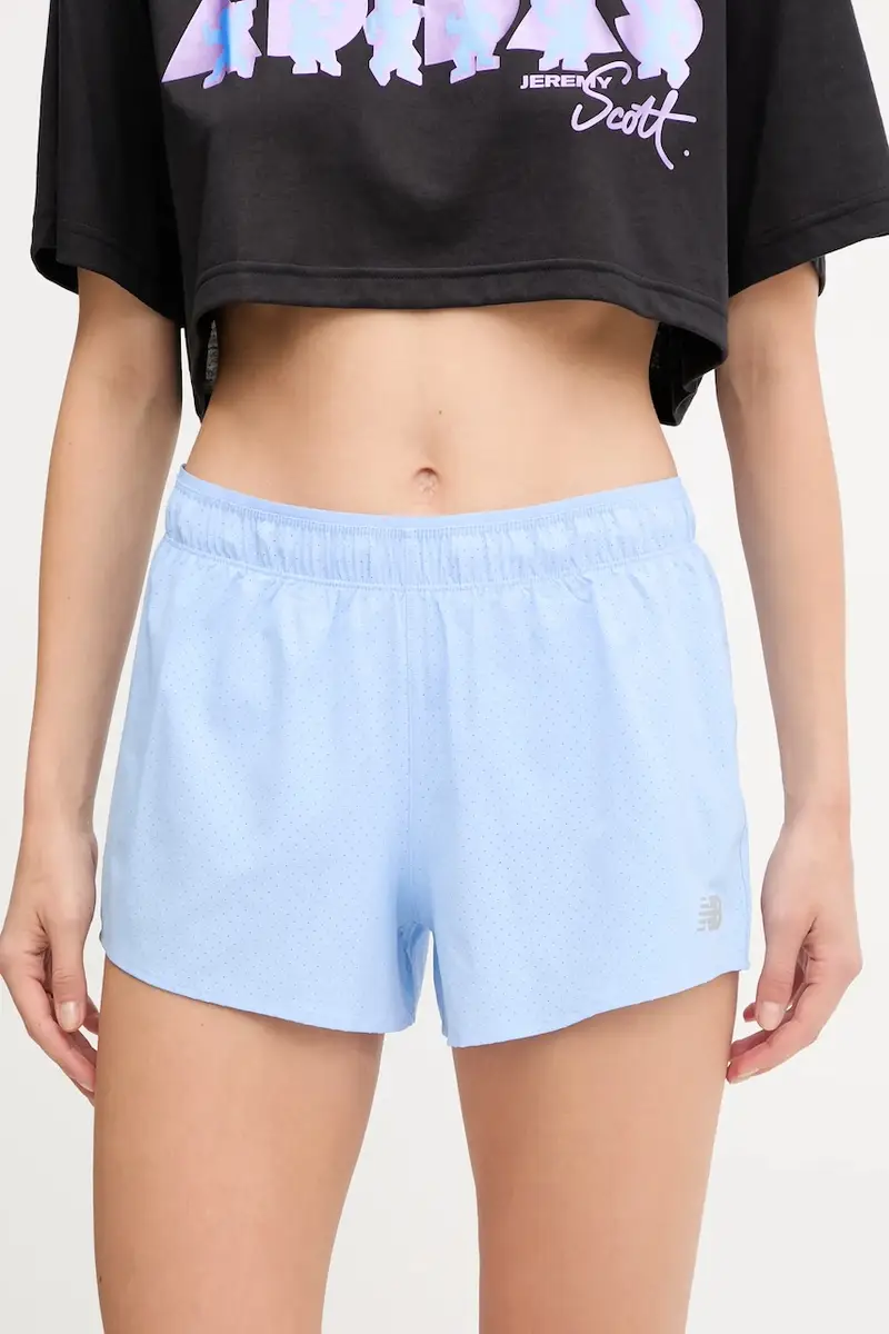 pantaloncini da allenamento colore blu WS41286ELE