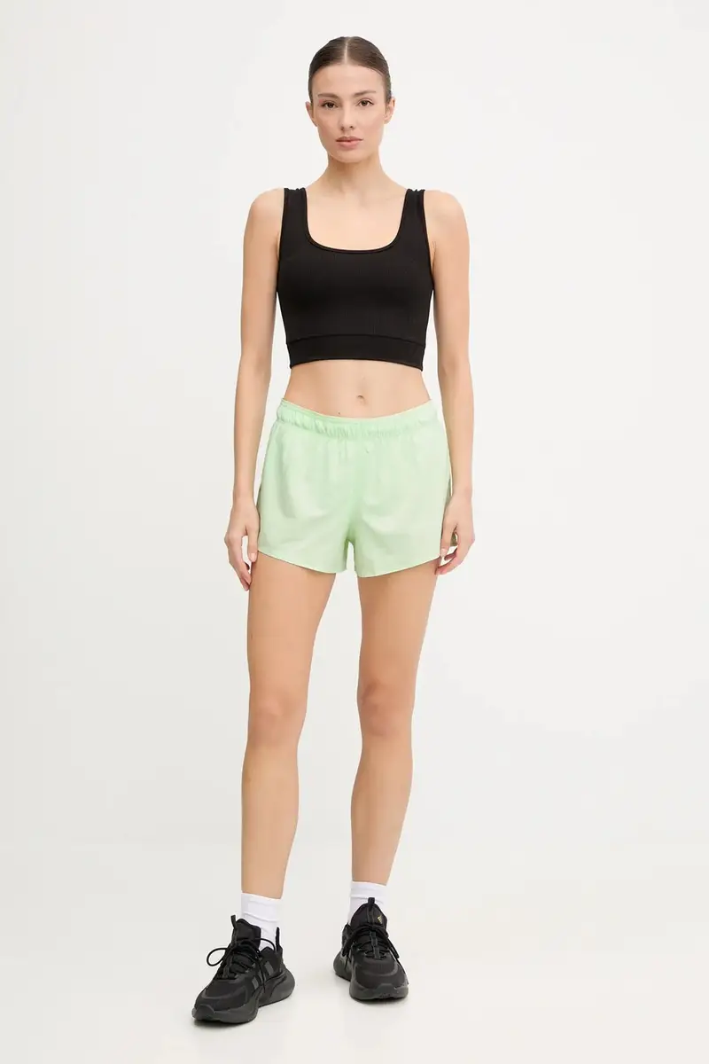 pantaloncini da allenamento donna colore verde WS41286MEW miniatura 2