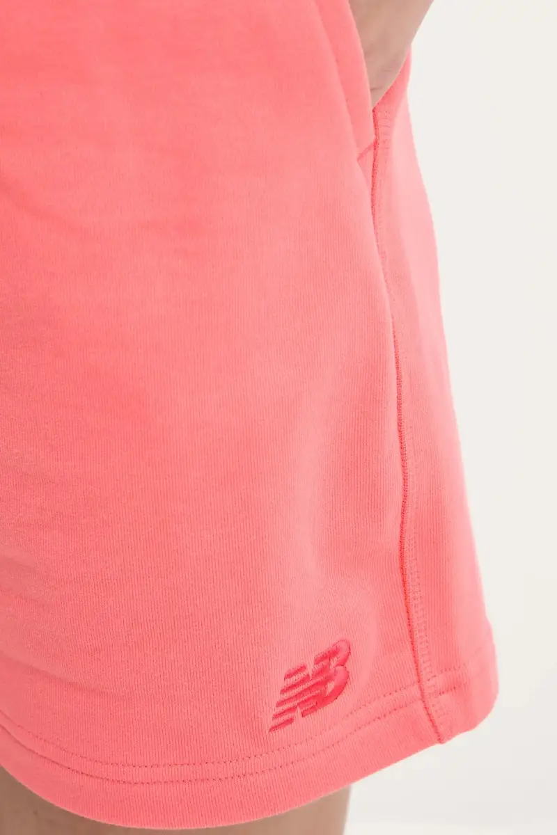 pantaloncini in cotone donna colore arancione WS41508DTR miniatura 4