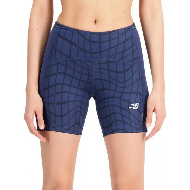 Pantaloncini Running Printed Impact Nero Donna XS