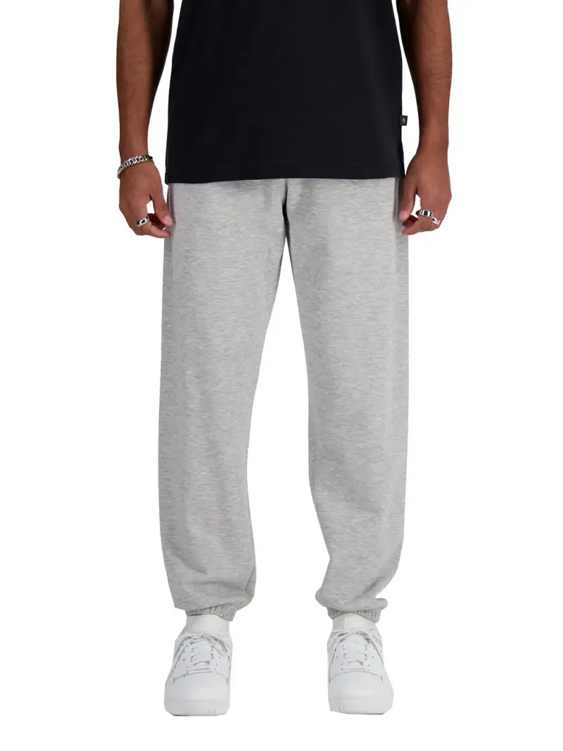pantalone tuta new balance da uomo - grigio