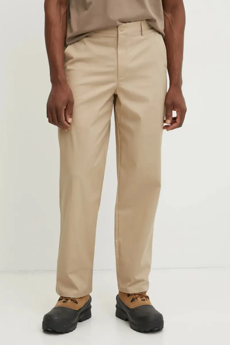 pantaloni Athletics Standard Pant 30" uomo colore beige MP43560SOT