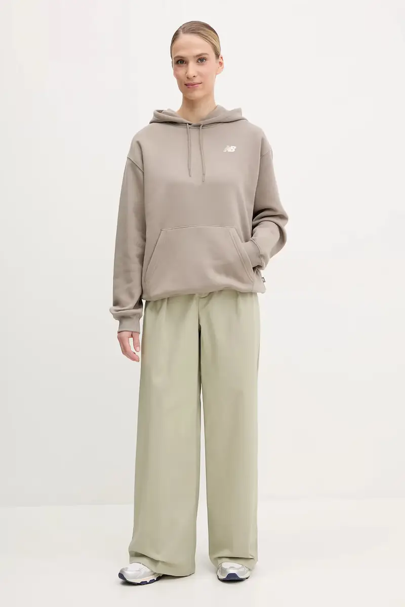 pantaloni donna colore beige WP51538OVN miniatura 2