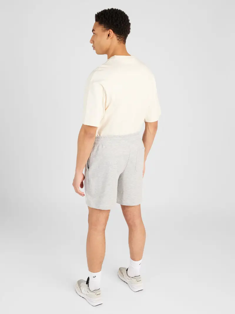 Pantaloni 'Essentials' grigio sfumato / bianco miniatura 3