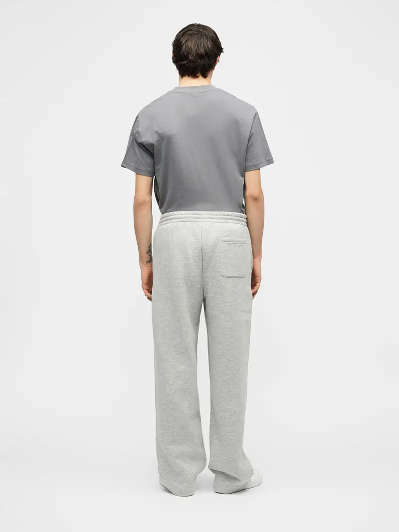 Pantaloni grigio chiaro / bianco miniatura 3