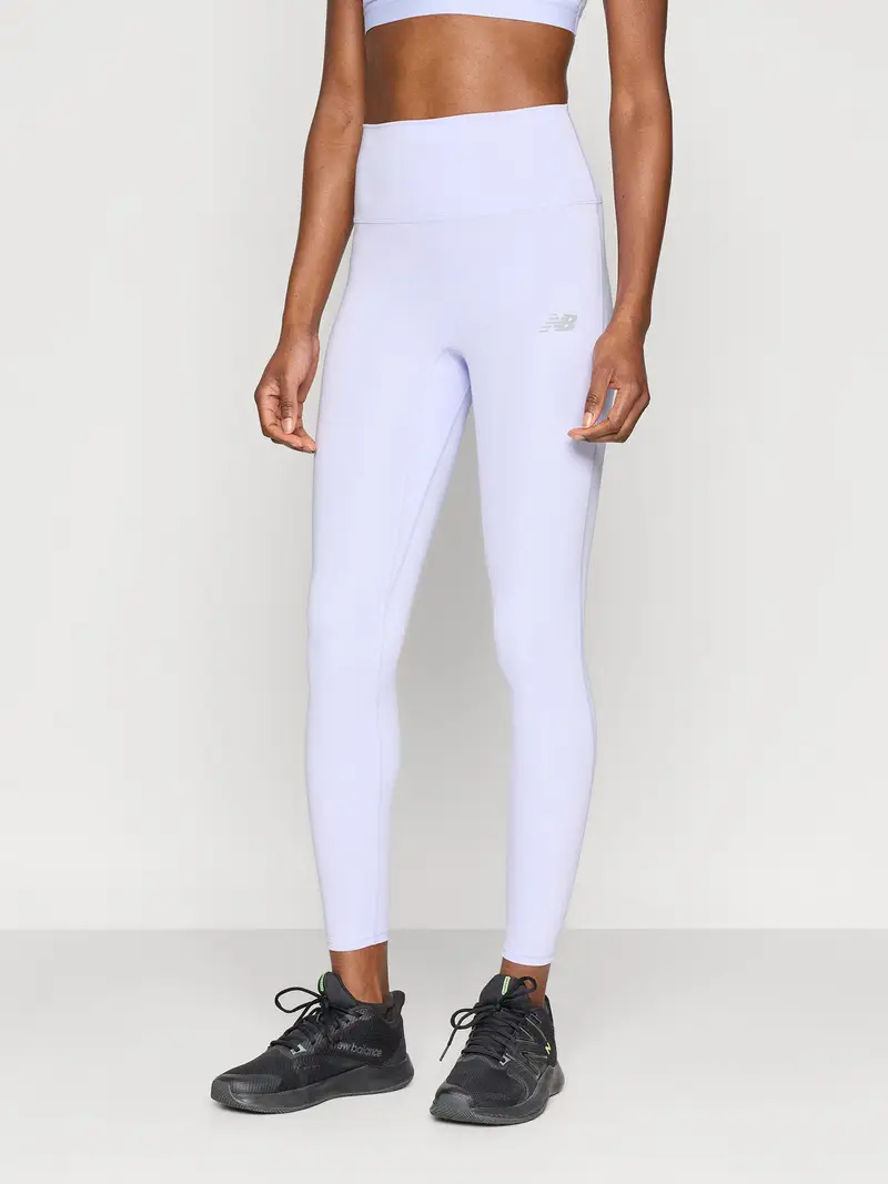 Pantaloni sportivi blu pastello / grigio chiaro miniatura 2