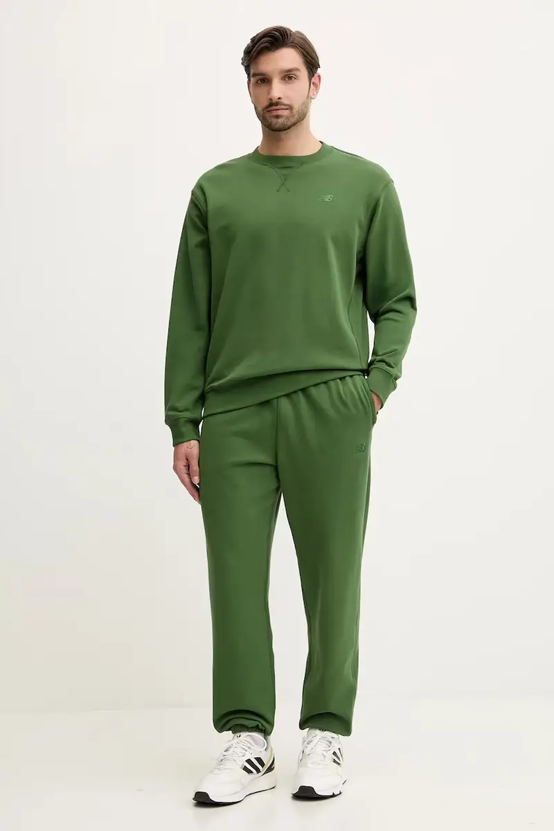 pantaloni tuta di cotone Verde miniatura 2