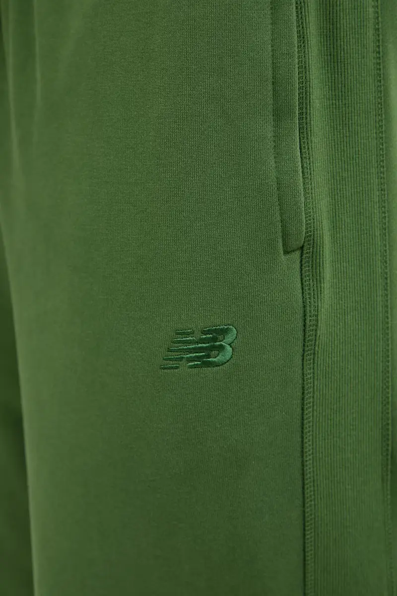 pantaloni tuta di cotone Verde miniatura 4