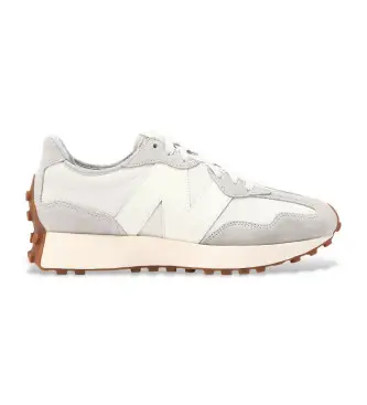 per uomo MS327V1 Sneakers in pelle 327 bianche (37), Bianco, Basso, 1 a 3 cm, Stringhe, Casual