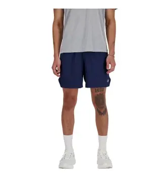 per uomo MS41283 Pantaloncini blu RC 7 (XS), Casual, Sportivo, Multisport, Poliestere, Navy