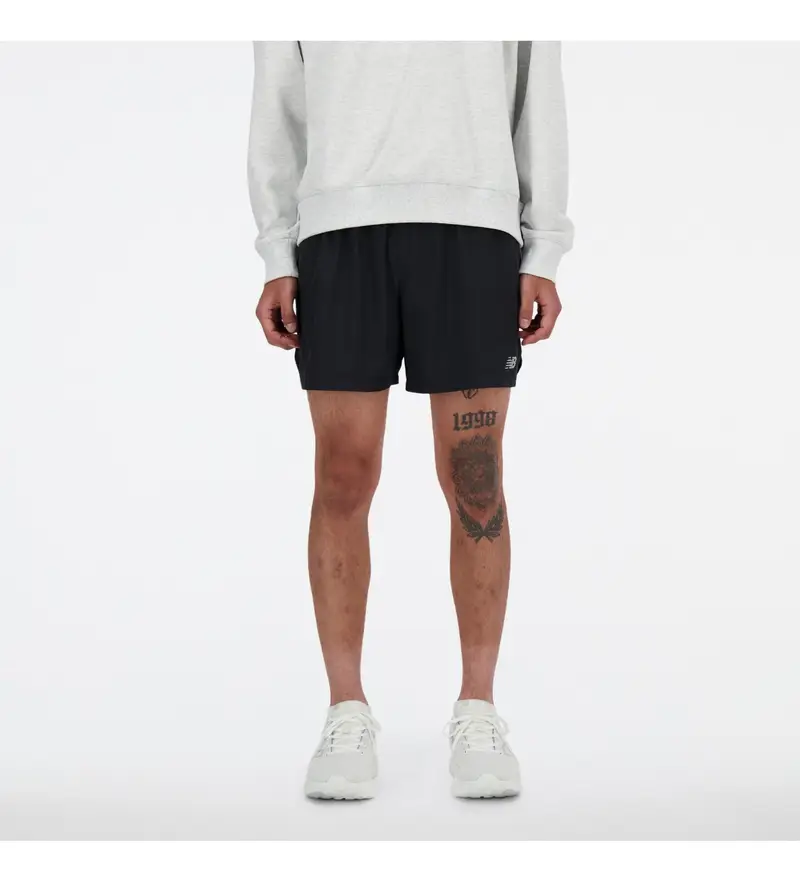 New Balance Pantaloni Uomo RC 5 Neri in Poliestere Riciclato