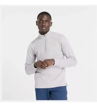 per uomo MT43204 Felpa grigia Athletics Heat Grid (S), Casual, Sportivo, Grigio, Multisport, Poliestere, Manica lunga