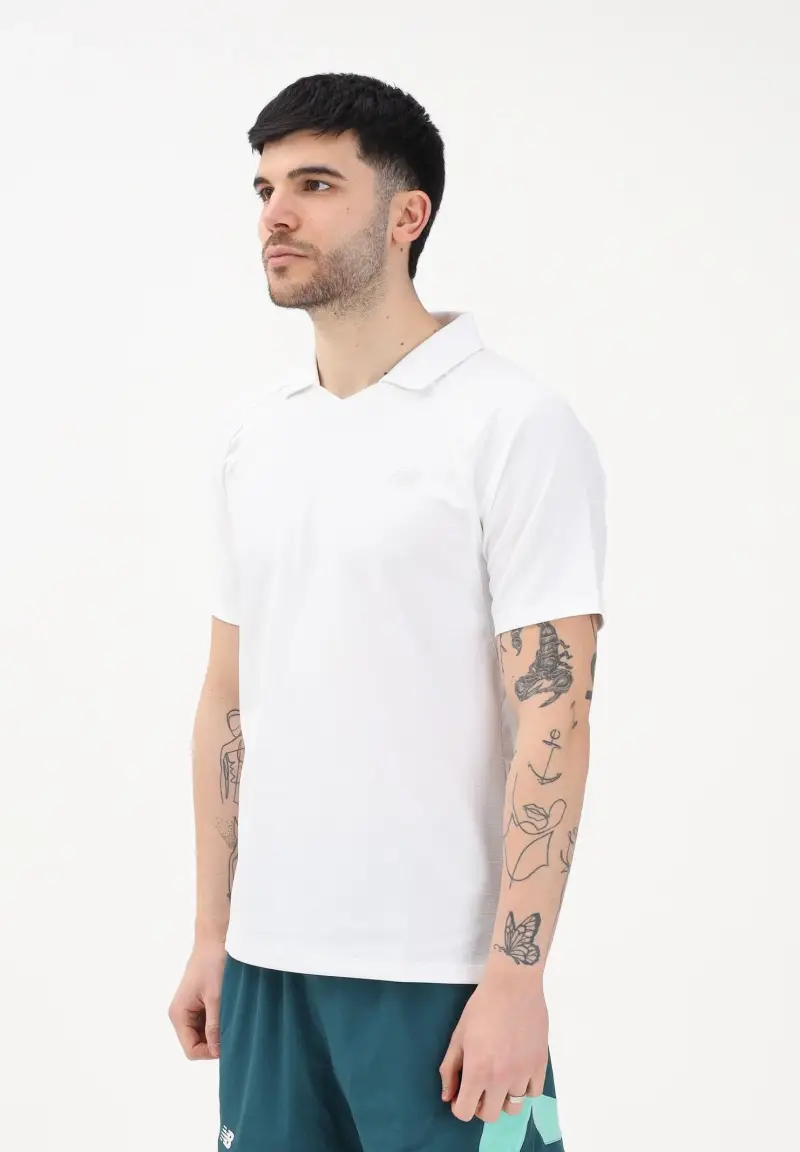 Polo a manica corta Tournament Dry bianca da uomo