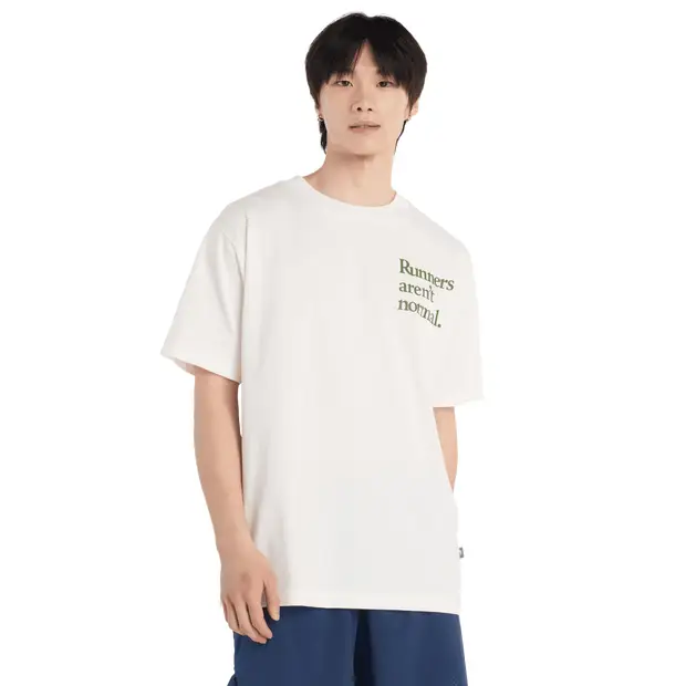 New Balance T-shirt Uomo Bianco 3831351