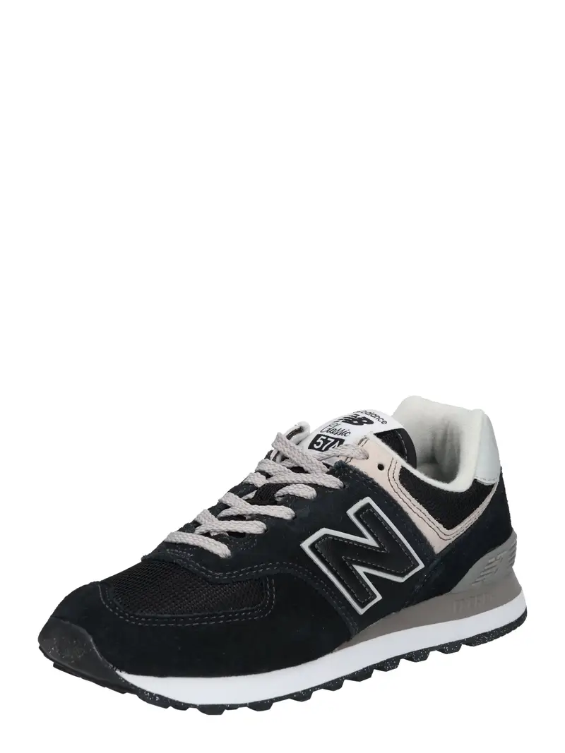 New Balance Sneakers nere e bianche 574