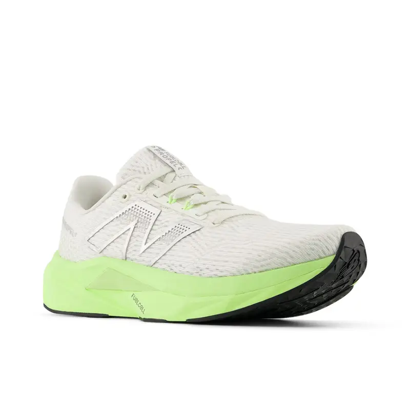 Scarpa da corsa FuelCell Propel V5 verde neon / argento / bianco miniatura 2