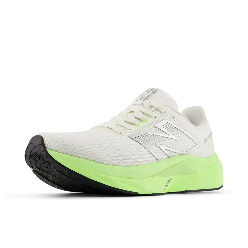 Scarpa da corsa FuelCell Propel V5 verde neon / argento / bianco