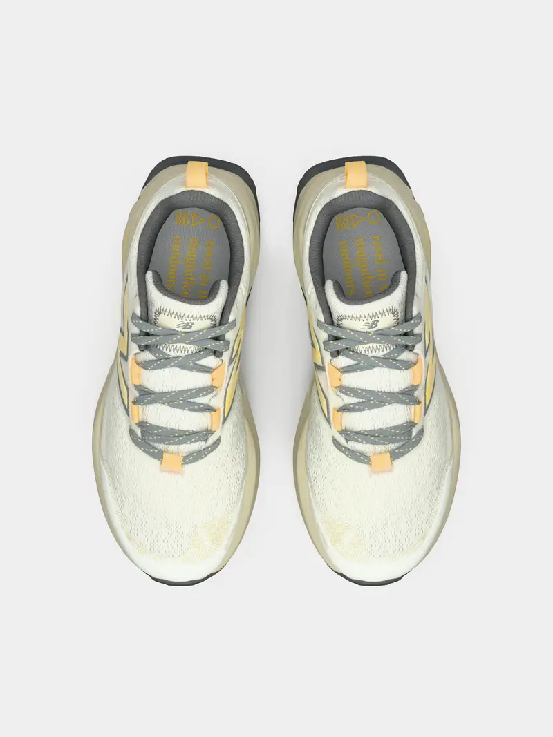 Scarpa da corsa Garoe giallo chiaro / offwhite miniatura 3