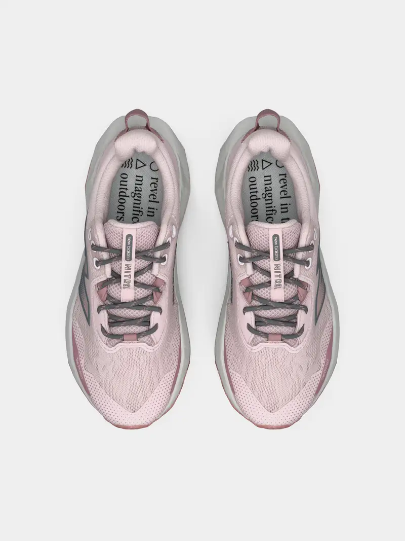 Scarpa da corsa Nitrel antracite / rosé miniatura 3