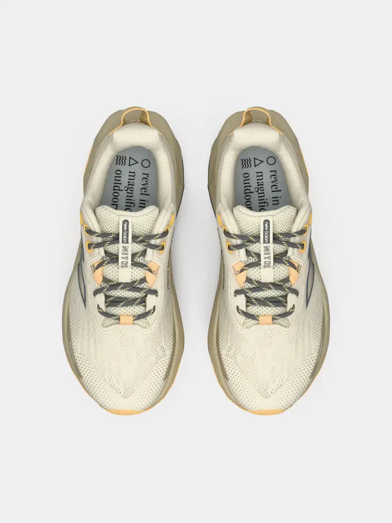 Scarpa da corsa Nitrel stucco / giallo oro / antracite miniatura 3