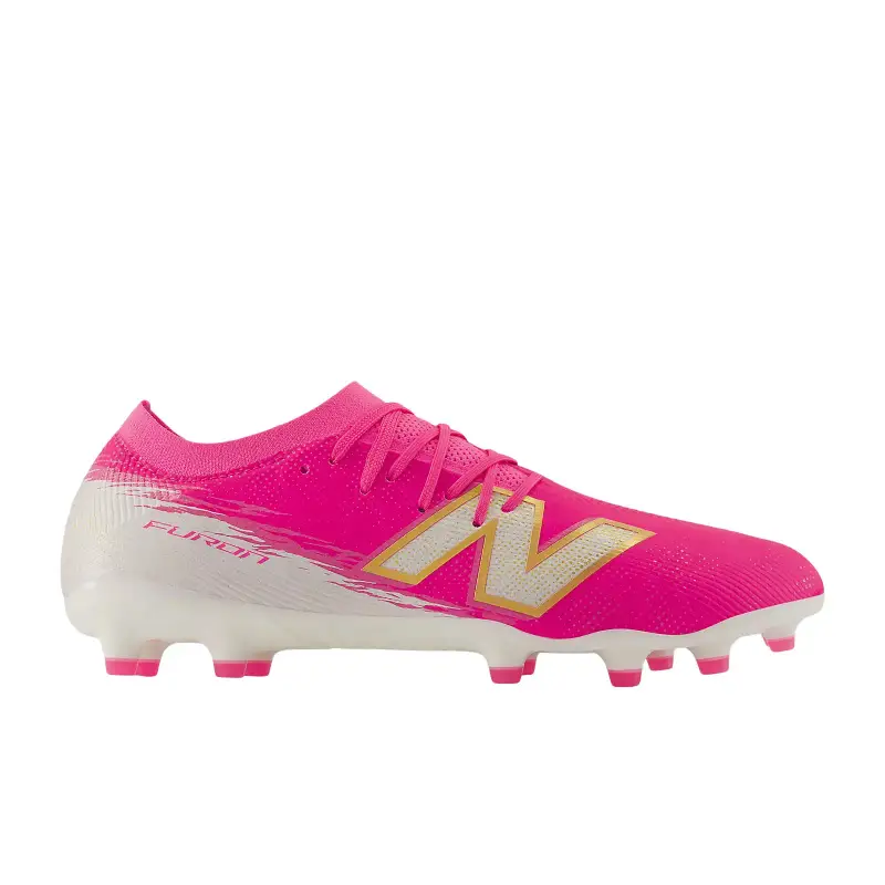 Scarpe da calcio New Balance Furon Elite V8 MG Rose