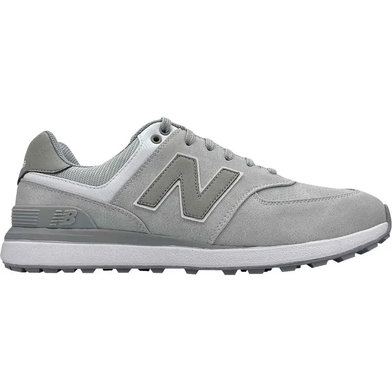 Scarpe da golf da uomo New Balance 574 Greens VS 2024 grigie | New Balance Bianco