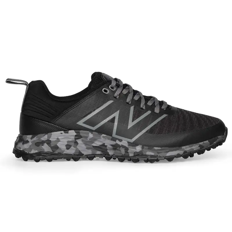 Scarpe da golf da uomo New Balance Fresh Foam Contend V2 2024. nere/grigie | New Balance Grigio chiaro
