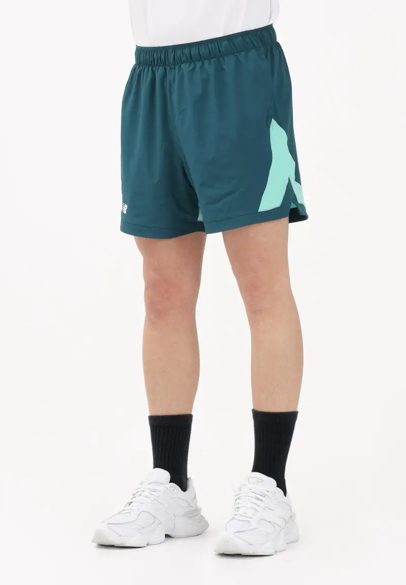 Shorts sportivo TOURNAMENT NOVELTY verde da uomo