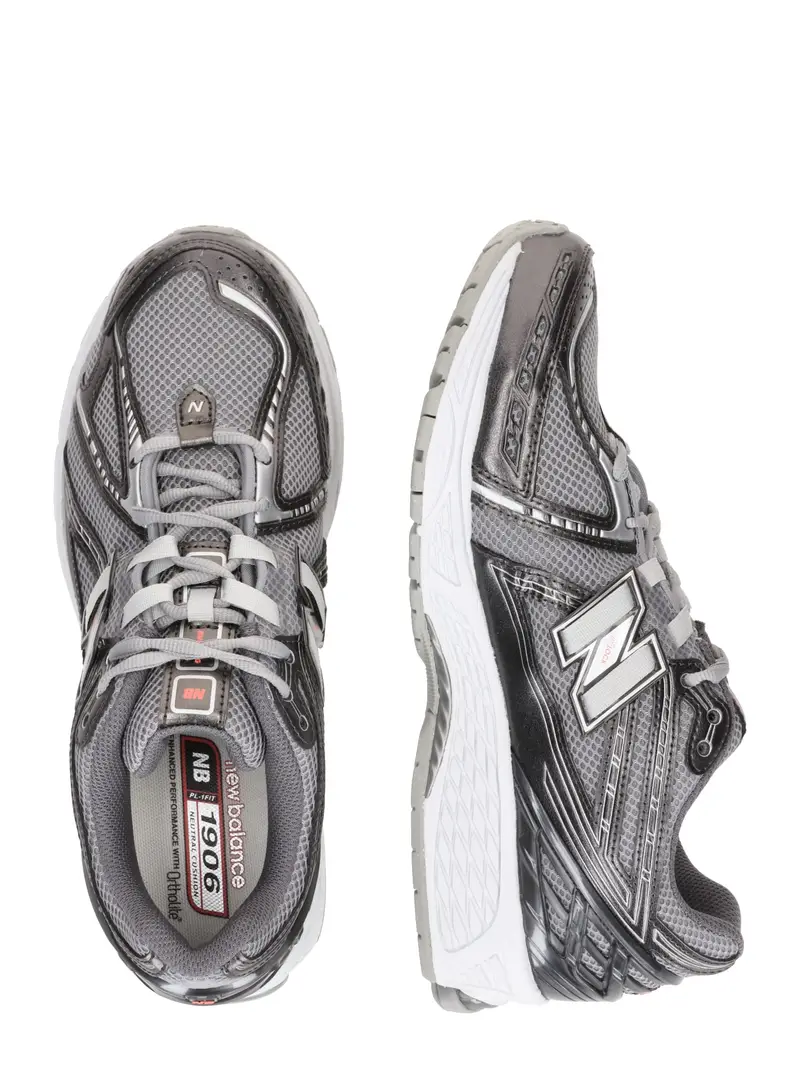 new balance Sneaker bassa '1906' grigio / grigio scuro miniatura 2