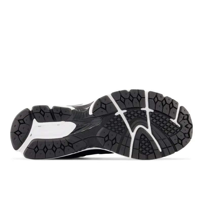 new balance Sneaker bassa '2002' grigio / nero / bianco miniatura 3